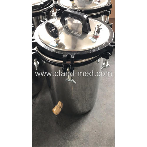 Portable Stainless Steel Pressure Steam Sterilizer Equipment